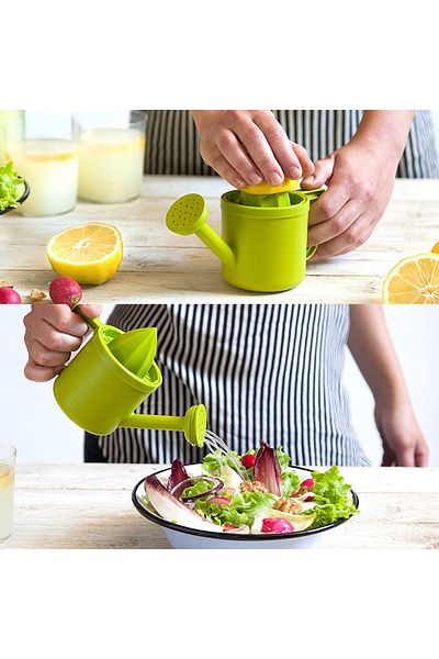 kapsulavm Gardener Lemon Squeezer - Citrus Juicer with Chamber