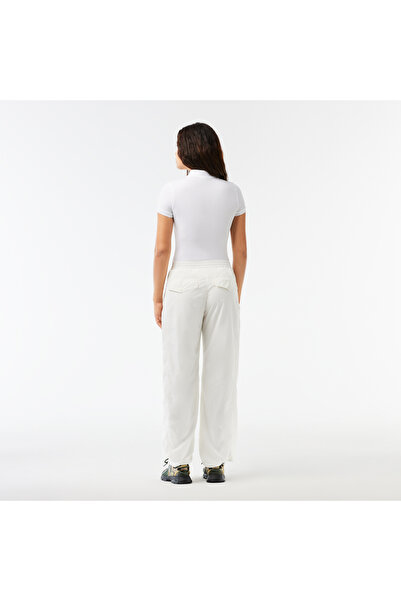 Lacoste Kadın Jogger Beyaz Eşofman Altı
