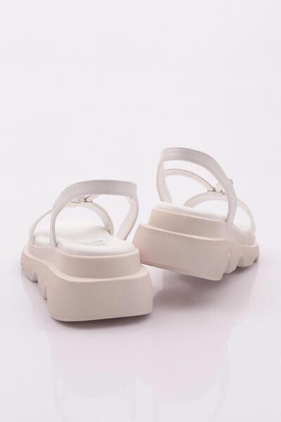 DGN 3511 Sandale de damă cu talpă groasă din piatră