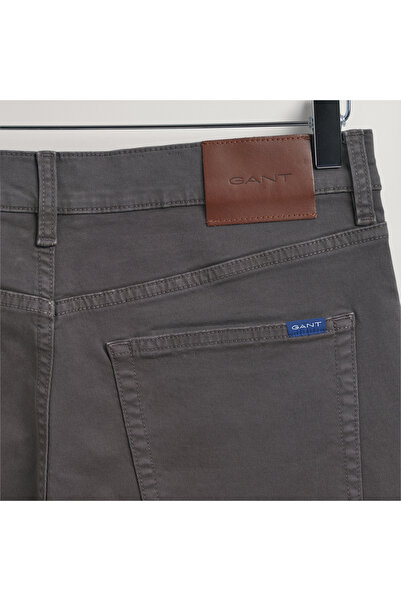 Gant Erkek Gri Slim Fit Hayes Jean Pantolon