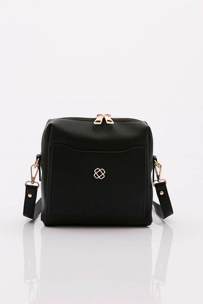 DGN Dámská ležérní crossbody kabelka černá 1422856