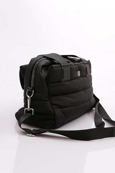 DGN Black Crinkle Rail Bag - Multi-Compartment 1382856