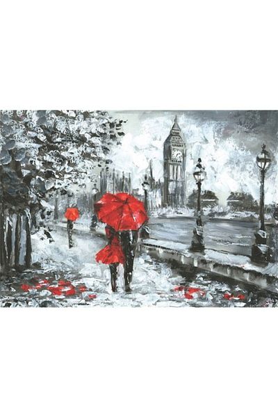 KESKİN COLOR Sharp Color 1000 Piece Puzzle 48x68 Cm - Romance in London