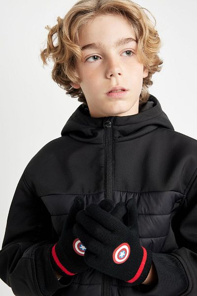 DeFacto Marvel-bedruckte Strickhandschuhe für Jungen C8576a824wn