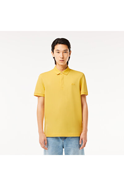Lacoste Erkek Regular Fit Paris Sarı Polo