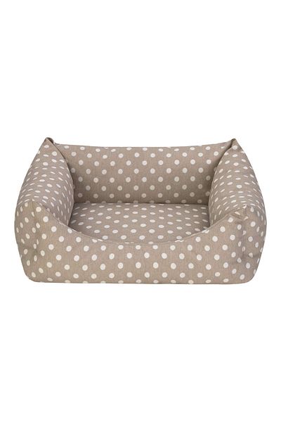 Pet Comfort سرير موحد بيج منقط للقطط والكلاب مقاس Xs 40x50 سم Dpmah