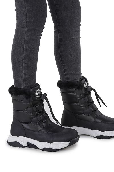 KARAMAZI Karamazı Kids Alison Lace-Up Snow Boots για αγόρια