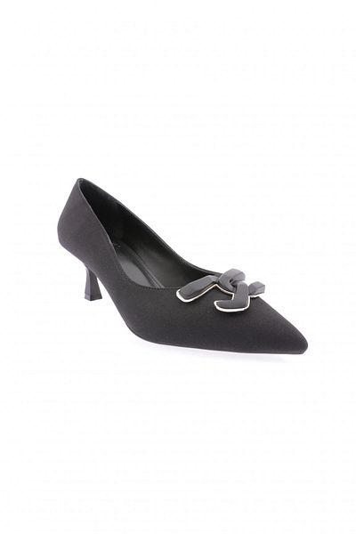 DGN Accesoriu pentru femei cu vârf ascuțit Pantofi cu toc Negru Scuba 2154412821
