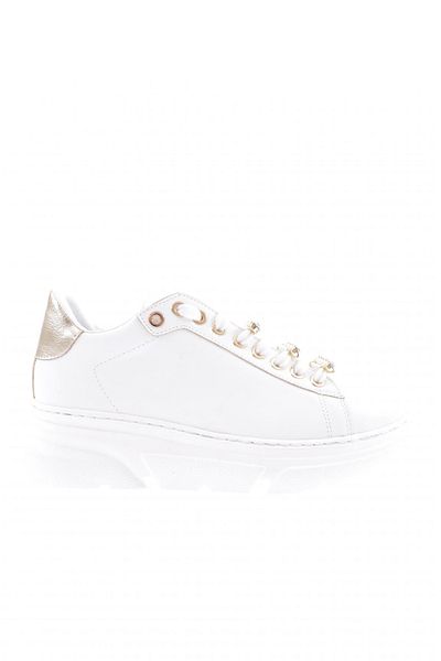 DGN Pantofi de damă cu piatră de cristal groasă albă - 15299753118