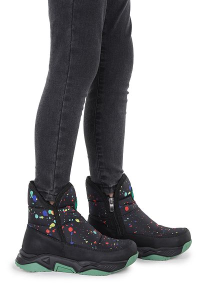 KARAMAZI Karamazı Kids Rocco Boy's Snow Boots με φερμουάρ