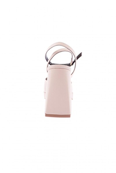 DGN 7751-23Y Women's Cross Strap Low Platform High Heel Cross Strap Sandals