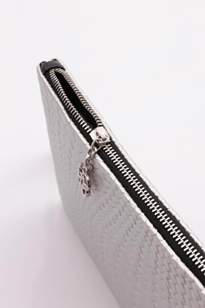 DGN Geantă de umăr și de umăr pentru femei din argint importat moale - 51143448