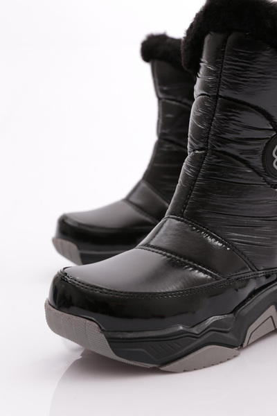 DGN Kız Çocuk Model Tabanlı Kar Bot Siyah Siyah 41643224