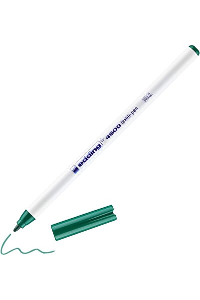 Edding 4600 1.0mm Tekstil Kumaş Kalemi Yeşil / 004