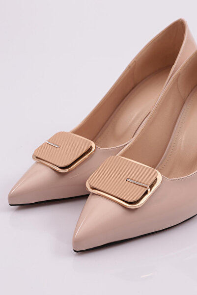 DGN Γυναικεία παπούτσια με τακούνι από δέρμα λουστρίνι - 34933539