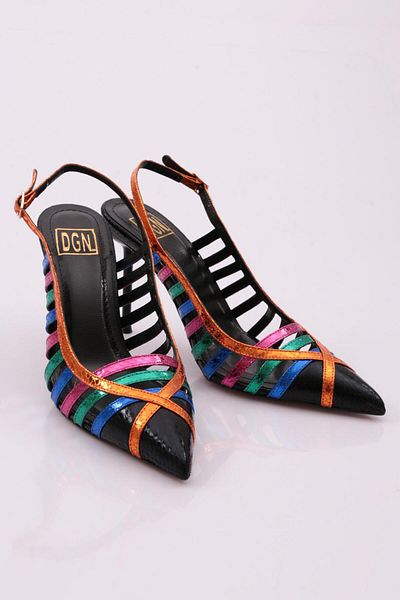 DGN 5031 Pantofi cu toc de damă