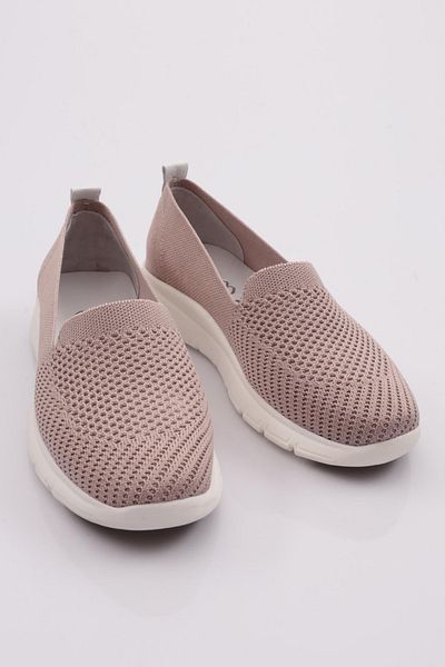 DGN 584 Damen-Ballerinas mit geflochtenem Komfort