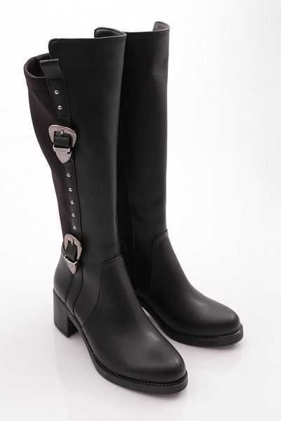 DGN Women's Black Boots 8132668