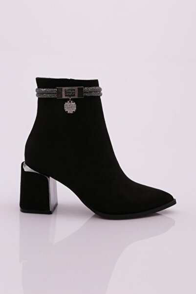 DGN 2000 Model Black Suede Women's Boots