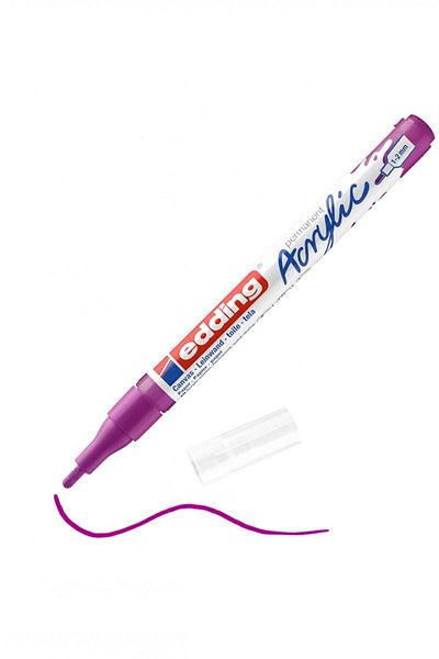 Edding 5300 Acrylic 1-2mm Acrylic Marker Pen Berry / 910
