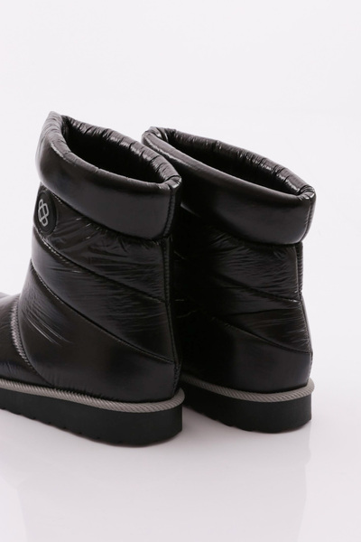 DGN Kadın Dikiş Detaylı Bot Siyah 3363224