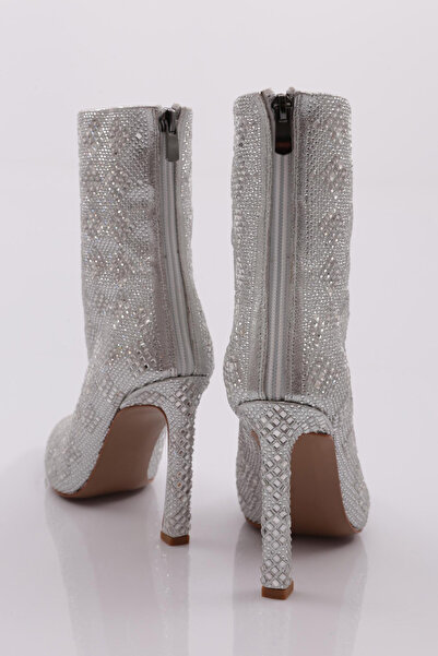 DGN Silver Stone Women's Heeled Boots - 39533210