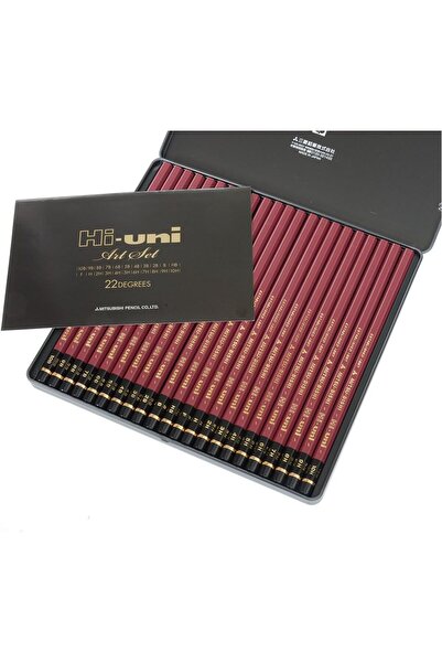 Uni Uniball Hi-Art Set 10H-10B Graduated Pen Set /