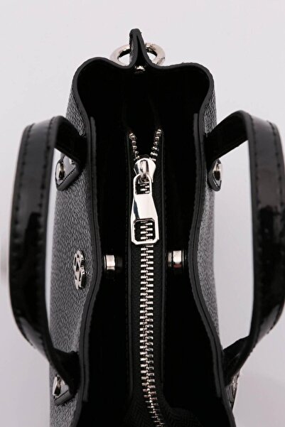 DGN Černá dámská denní taška - kaviár 41613431