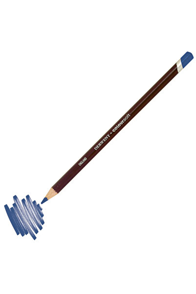 Derwent Coloursoft Profesyonel Kuru Boya Kalemi C320 Electric Blue