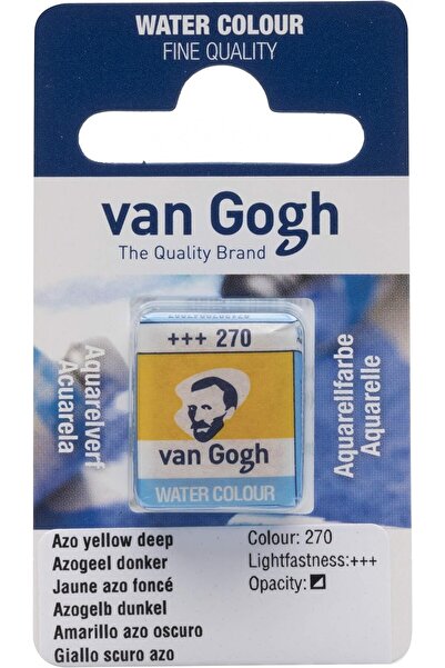 Talens Van Gogh Suluboya Tablet Azo Yellow Deep
