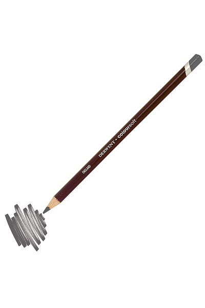Derwent Coloursoft Professional Dry Crayons C700 Mid Gray