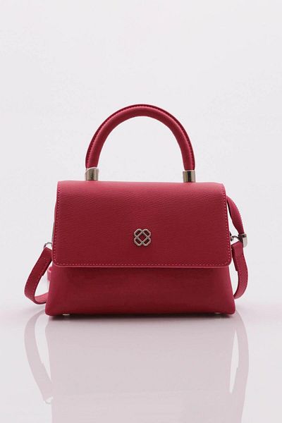 DGN Women's Fuchsia Bag with Cover and Sleeve 41623431