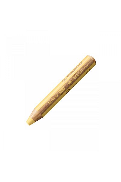 Stabilo Woody 18'li Renkli Boya Kalemi, 3'ü 1 Arada, 12 Standart Ve 6 Pastel Renk