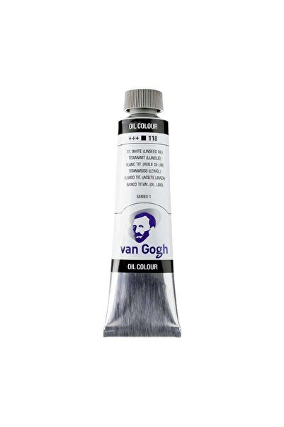 Van Gogh 40ml Yağlı Boya Titanium White (Linseed Oil) / 118