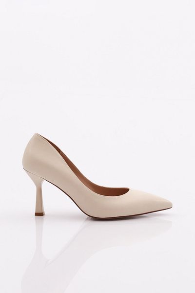 DGN Pantofi cu toc pentru femei de culoarea pielii - 81613557