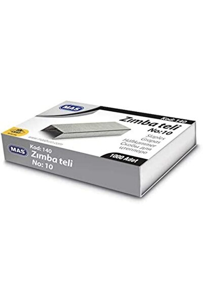 Mas Staples No:10 White (PACK OF 10) / 140