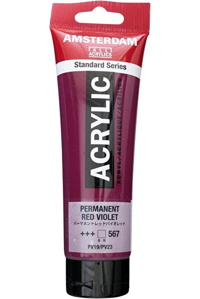 Talens Amsterdam Akrilik Boya 120ml. N:577 Permanent Red Violet
