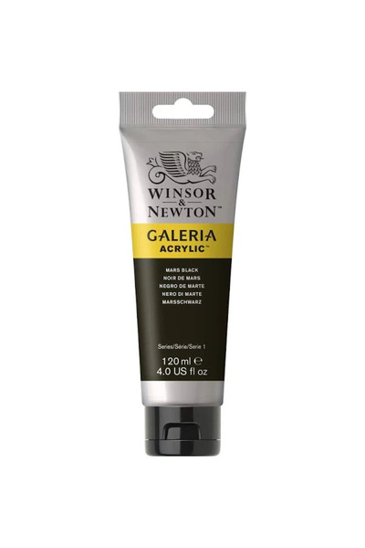 Winsor Newton Winsor & Newton Galeria Akrilik Boya 120ml Mars Black 386