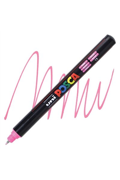Uni Ball Posca 0.7mm Fine Poster Markörü Pembe (13) / Pc1mr