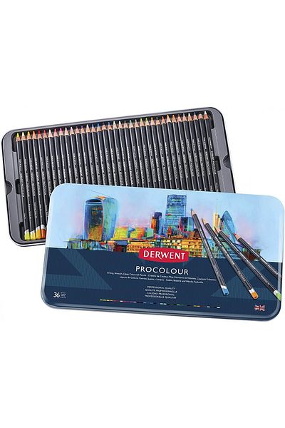 Derwent Procolour 36-Piece Color Pen Set / 2302507