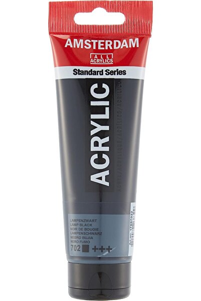 Talens Amsterdam Standart Akrilik Boya 120ml Lamp Black / 702