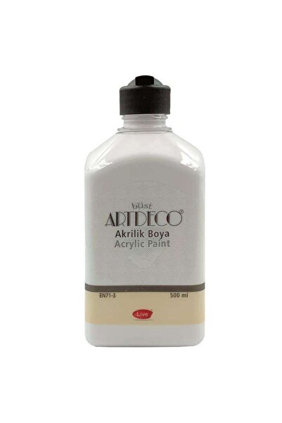 Artdeco Akrilik Boya 500ml Romantik Beyaz 3622