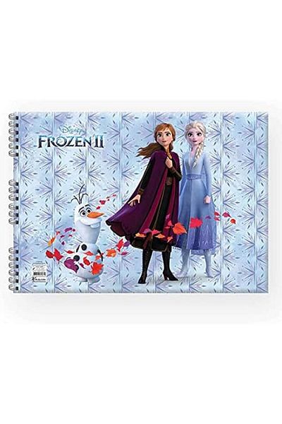 KESKİN COLOR Sharp Color Frozen II 25x35cm 15yp Spiral Picture Notebook /300215-92