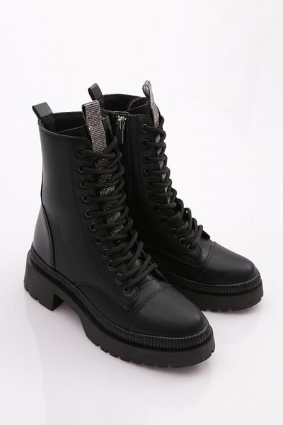 DGN Caviar Black Women's Boots - 101213421027