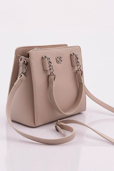 DGN Beige Women's Chain Bag - 41643431