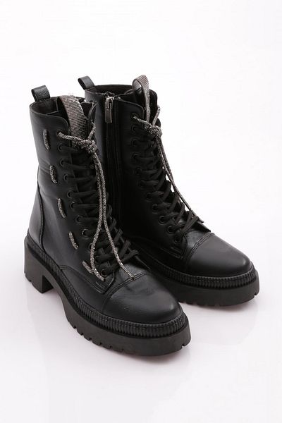 DGN Caviar Black Women's Boots - 101463421027