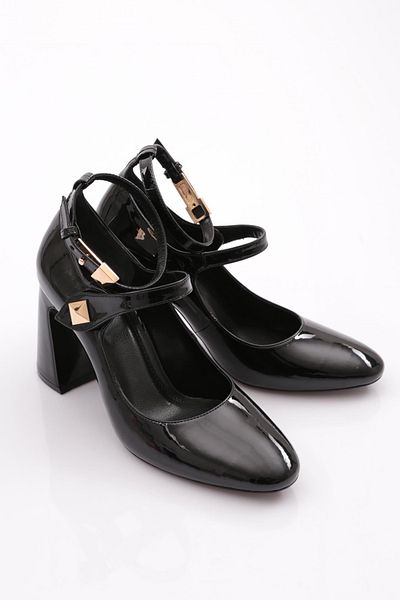 DGN 8073 Model Women's Heeled Shoes - Ankle Strap