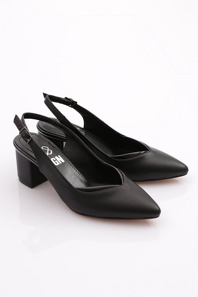 DGN Pantofi cu toc cu vârf ascuțit pentru femei K600