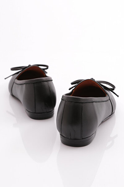 DGN 133 Women's Drawstring Detailed Ballerinas