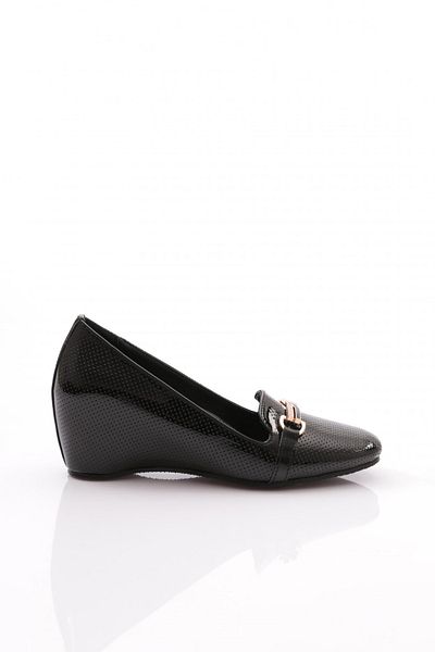 DGN 24305 Women's Heeled Shoes with Metal Accessories